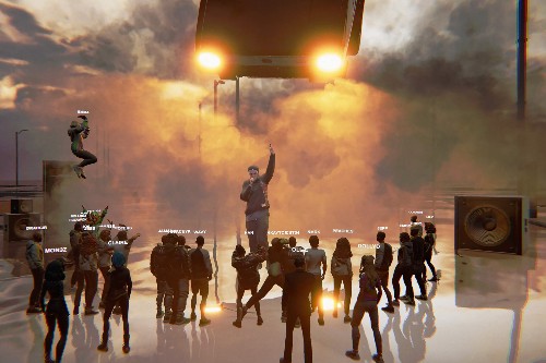 A digital image created by Bristol-based company Condense.